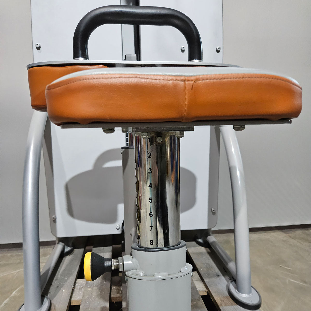 SportsArt Latzug Dual von Oben mit drehbaren Griffen S916, A916, N916 Independent Lat Pulldown, Pull Down DUAL, Rahmenfarbe Silber-Grau, gebrauchter - überholter Zustand