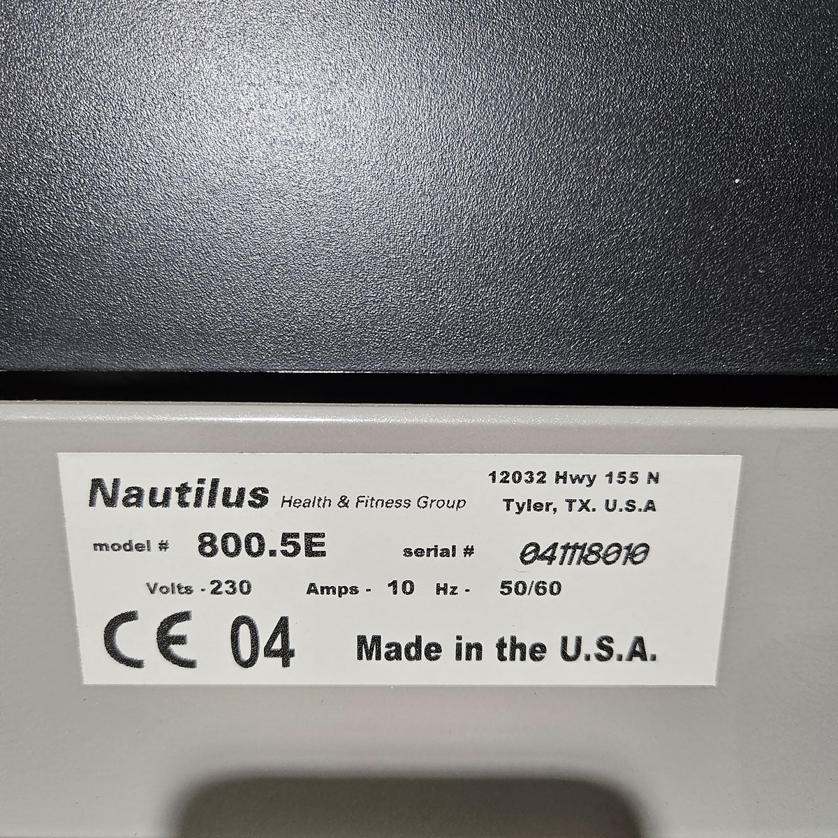 Nautilus treadmill NTR 800, exhibition piece - good used condition