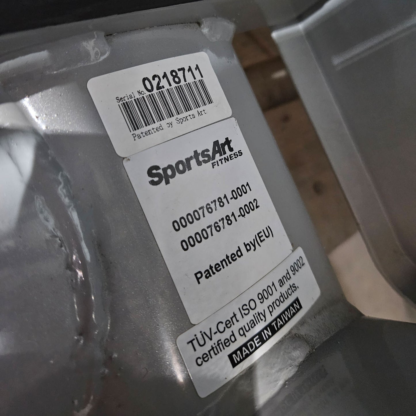 Sportsart Total Hip S961 A961 N961, Multi Hip, Hüftpendel, Kickmaschine, Rahmenfarbe Silber, gebraucht - überholter Zustand