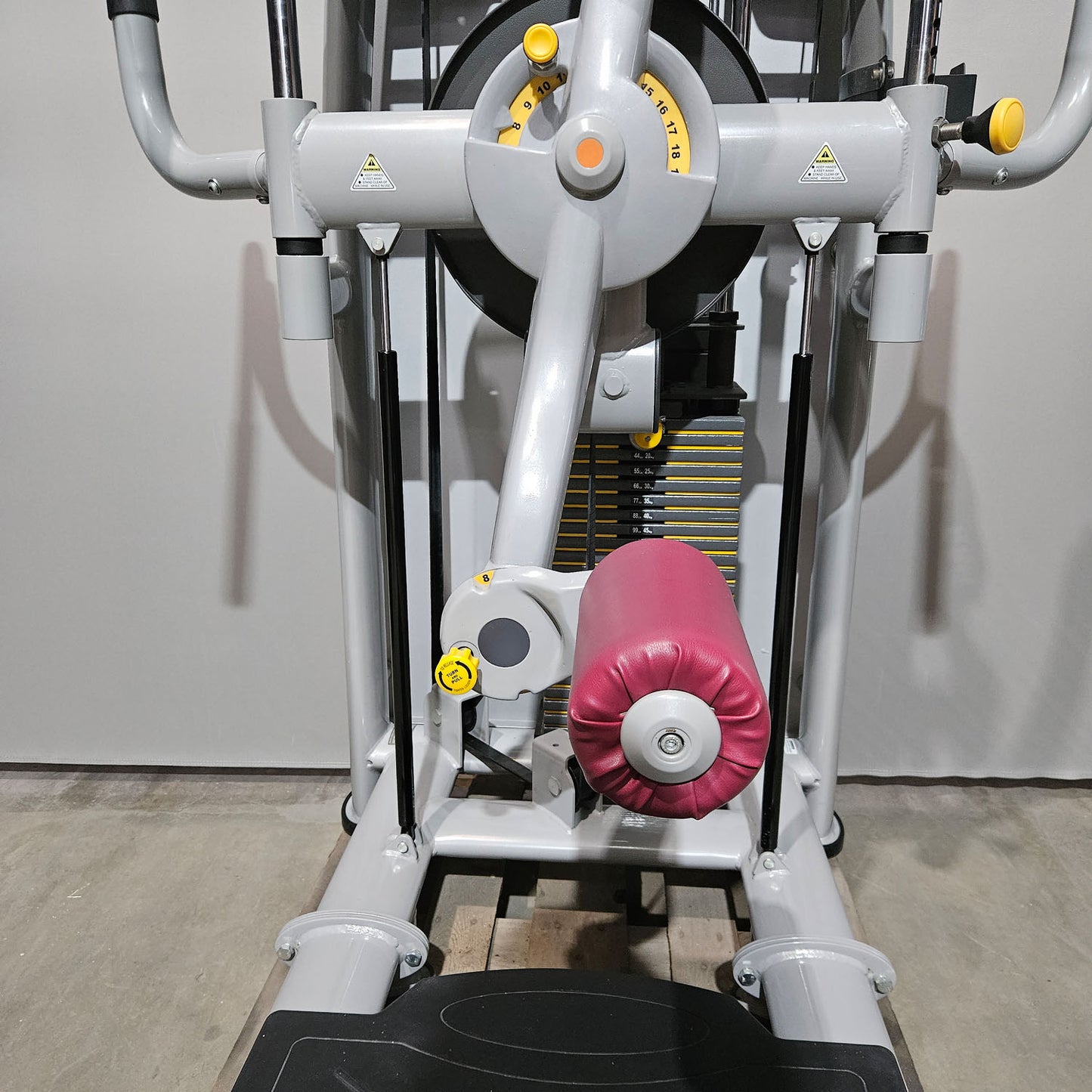 Sportsart Total Hip S961 A961 N961, Multi Hip, Hüftpendel, Kickmaschine, Rahmenfarbe Silber, gebraucht - überholter Zustand