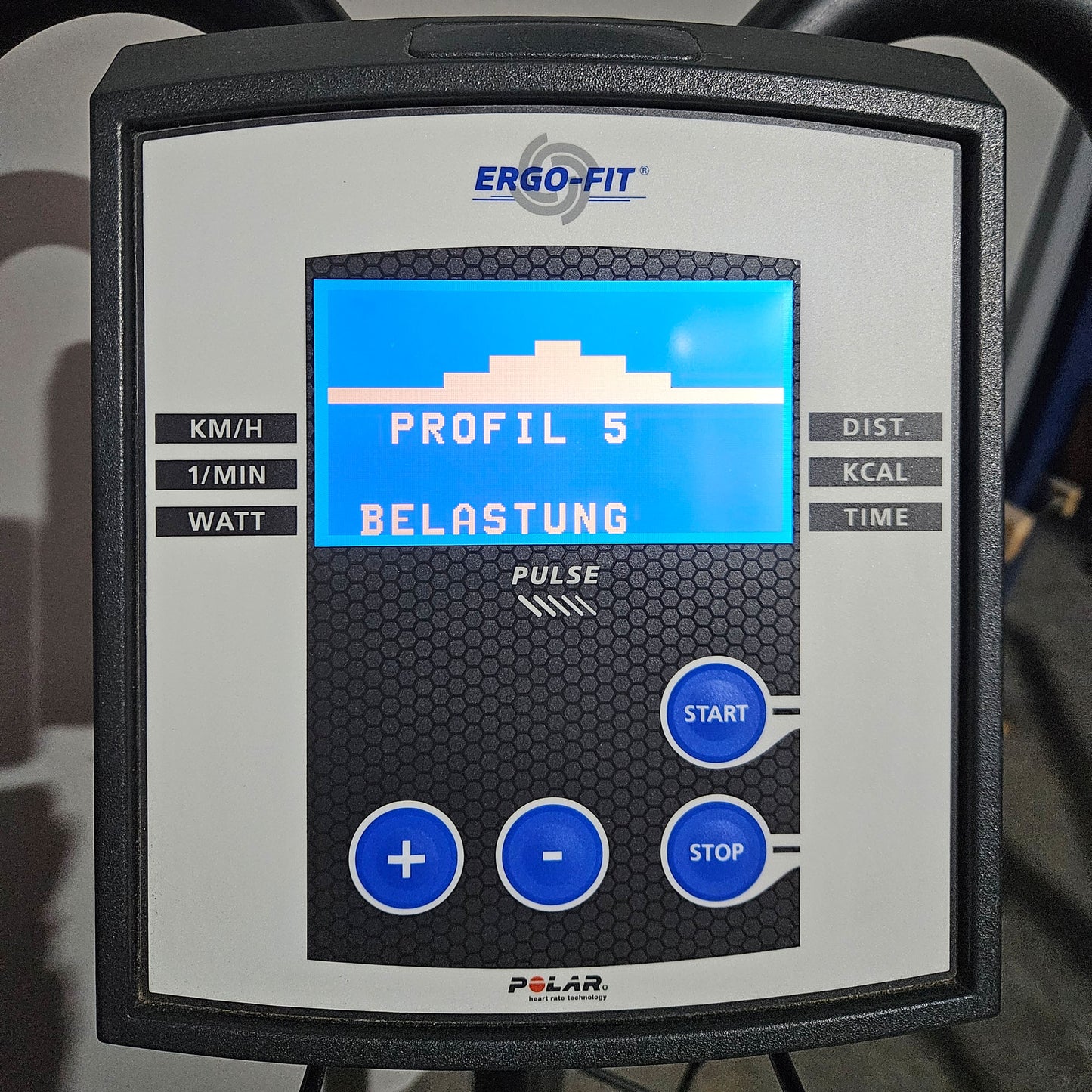 Ergo Fit Ergometer Cycle 457 Med, Farbe Schwarz, gebraucht - überholter Zustand