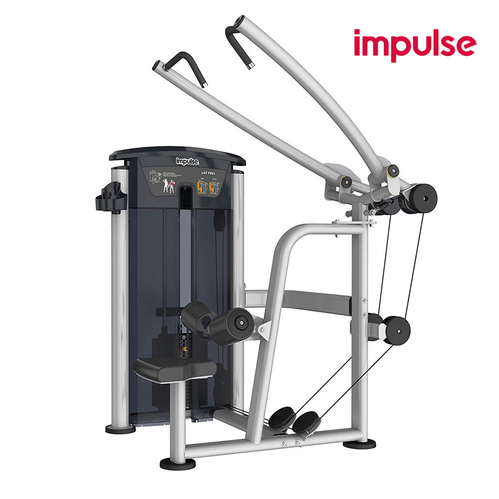 Impulse Fitness Latzug IT9502 Lat Pulldown, 90kg Gewichtsblock
