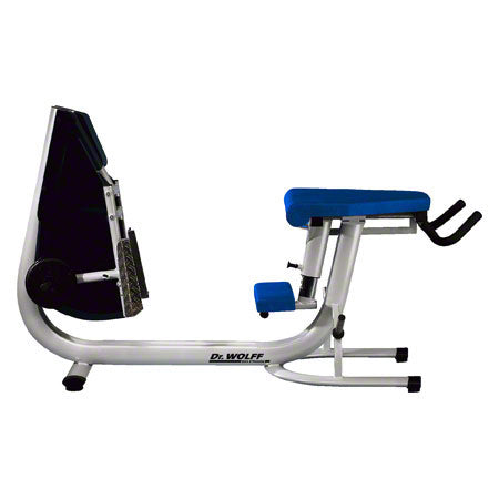 Dr. Wolff Elypso 406, Gluteustrainier, Potrainer, Rahmenfarbe Silber - gebrauchter - überholter Zustand