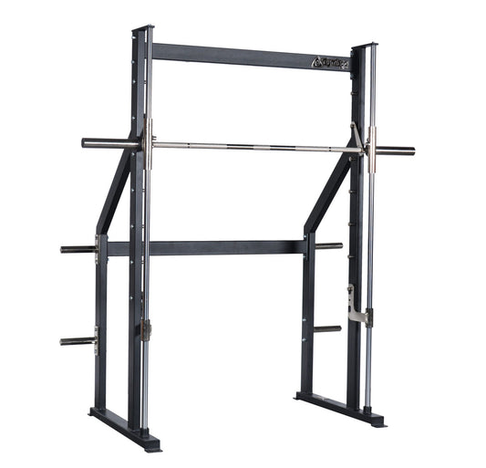 Gymleco Smith Machine 280 - Multipresse gerade geführt, Plate loaded Scheibenaufnahme, gebraucht - geprüfter Zustand