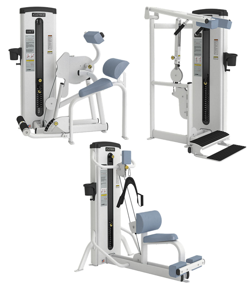 Cybex VR1 set with 11 strength training machines, modern fitness equipment from showroom, exhibition equipment - very good condition