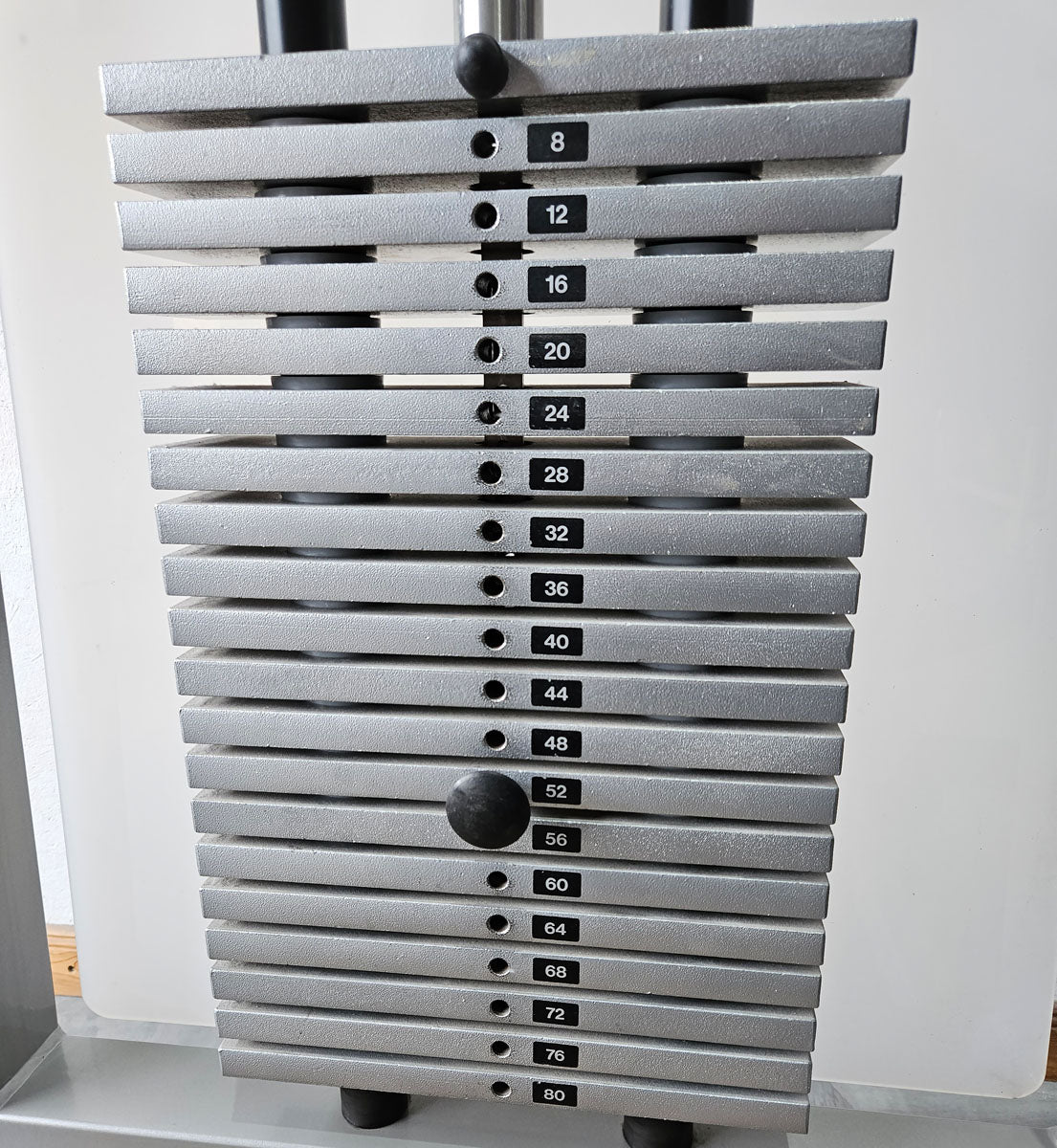 RMA Abdominal / Back Combination Device 2 in 1, Abs and lower Back, Silver, used - refurbished condition