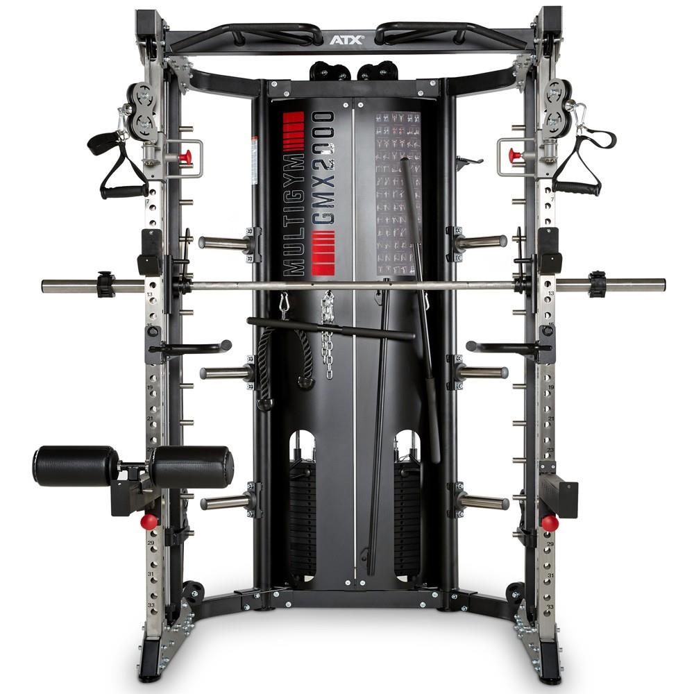 ATX Multigym GMX-2000 mit 2 x 90 KG Steckgewichten und Beinpresse
