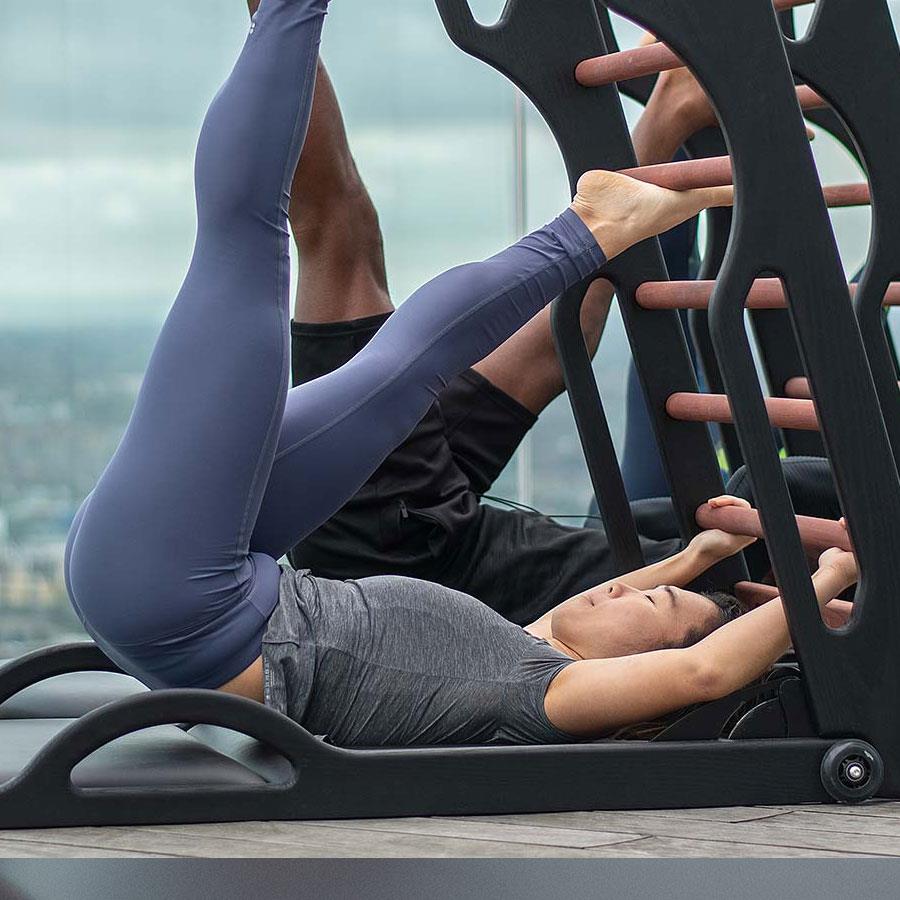 WaterRower NOHrD Elasko Eiche, Kunstleder/ Echtleder