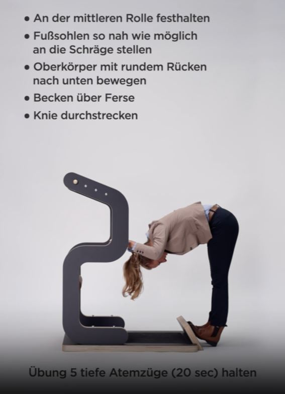 Five Konzept Business - Trainingsgerät zum dehnen und mobilisieren im Büro Office, gebraucht - geprüfter Zustand