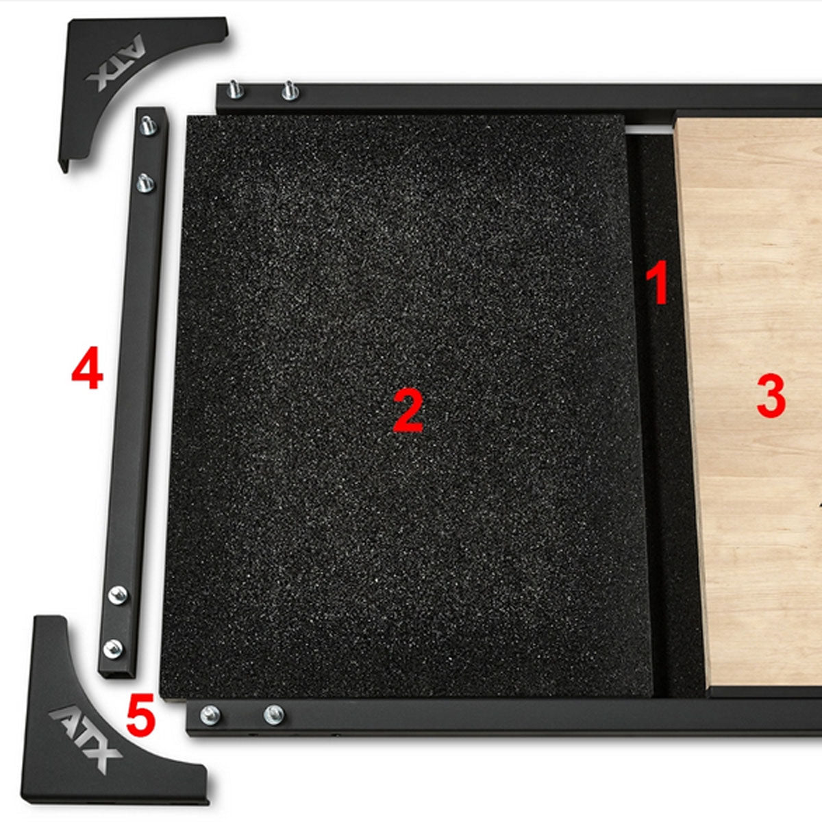 ATX Deadlift Platform Granules with ATX logo II