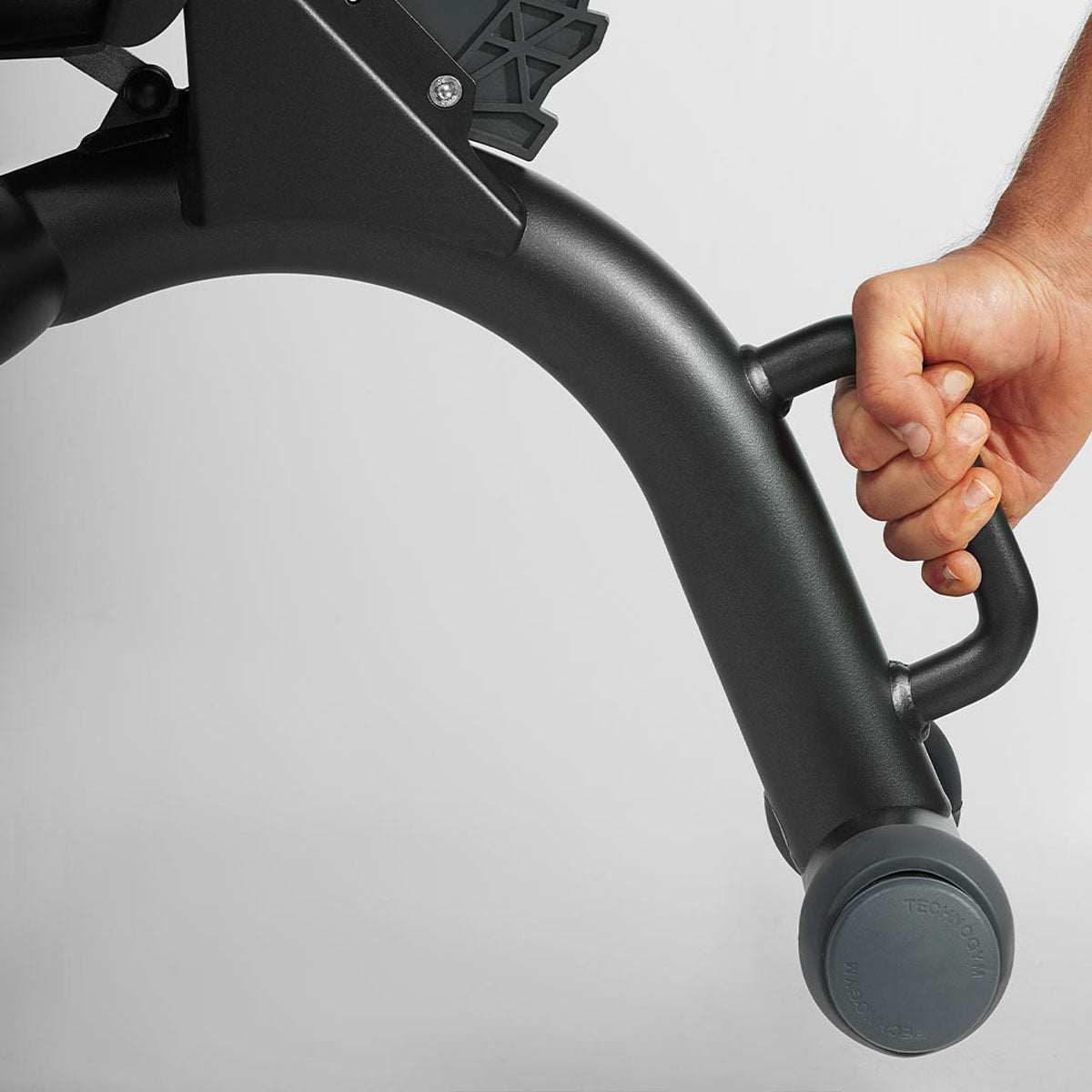 Technogym verstellbare Hantelbank ohne Ablagen, Multibank, Universalbank, Adjustable Bench, Rahmenfarbe Schwarz, gebraucht - überholter Zustand