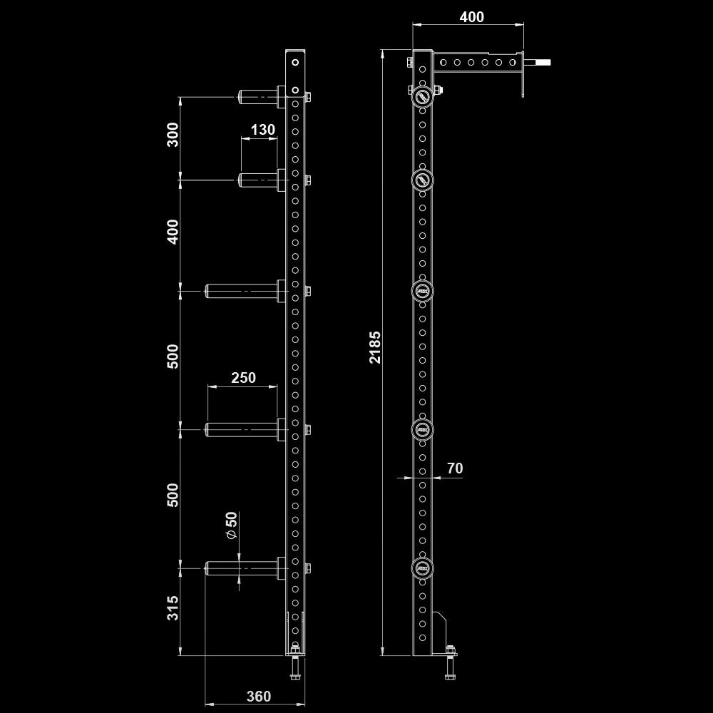 ATX Power Rack 780 2.0 - Storage Extension
