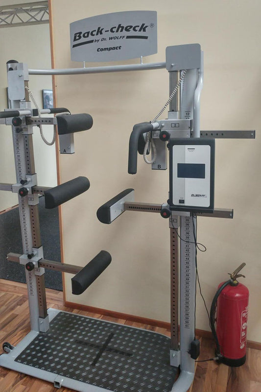 Dr. Wolff Back Check 607 - Compact 608, Silber, gebraucht