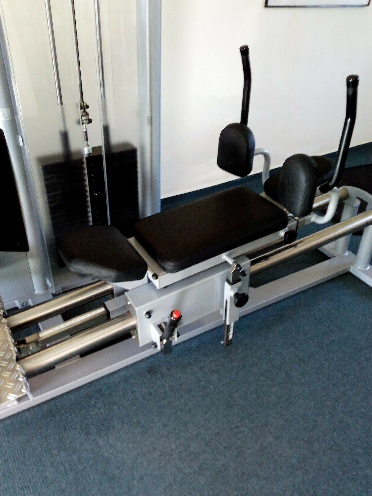 Physio&Sports Funktionsstemme, MPG, Reha, Beinpresse verstellbar, Pro Line, Silber, gebraucht - überholter Zustand