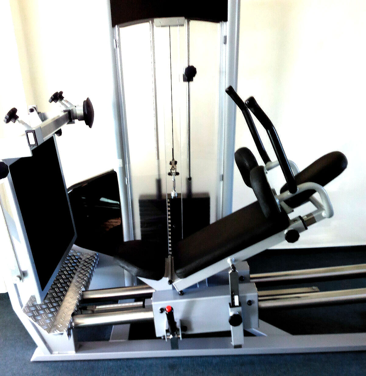 Physio&Sports Funktionsstemme, MPG, Reha, Beinpresse verstellbar, Pro Line, Silber, gebraucht - überholter Zustand