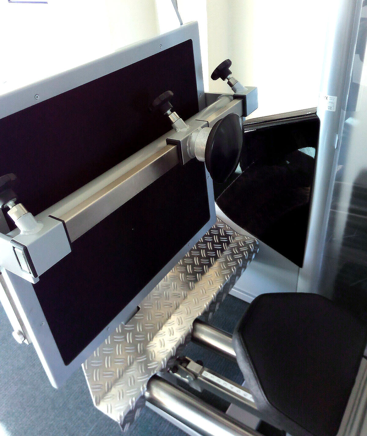 Physio&Sports Funktionsstemme, MPG, Reha, Beinpresse verstellbar, Pro Line, Silber, gebraucht - überholter Zustand