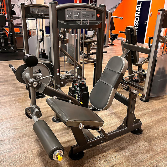Impulse Fitness Beinstrecker, Leg Extension, Rahmenfarbe Grau-Anthrazit, gebraucht - überholter Zustand