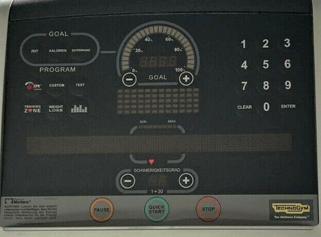 TechnoGym Ergometer Excite Line 700 mit Handpuls und Polar, gebraucht - überholter Zustand