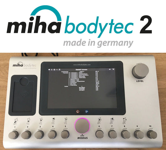 Miha Bodytec 2 II EMS Gerät mit Ständer, Baujahr 2015, nur ca. 900 Betriebsstunden, Made in Germany, gebraucht - sehr guter Zustand