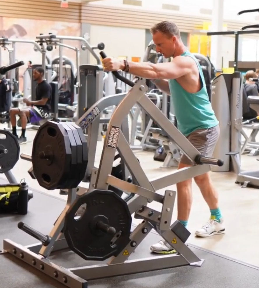 Ground Base Combo Twist - Plate loaded strength machine, Hammer Strength replica, used - tested condition