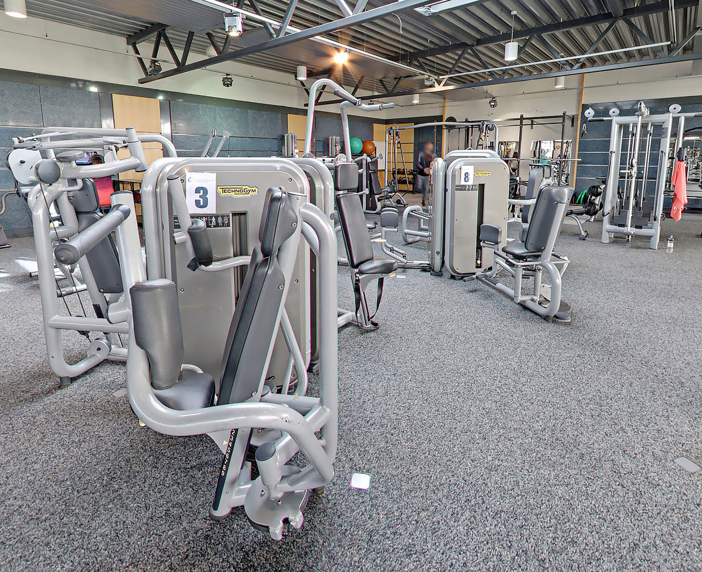 TechnoGym 13 Kraftgeräte im Set, Element Line Serie, gebraucht - überholter Zustand