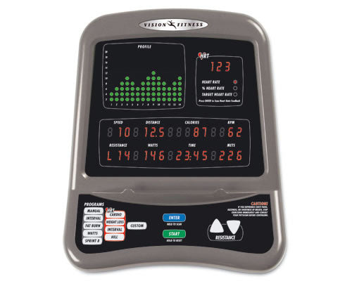 Vision cardio equipment park, exhibits, 8 new fitness machines