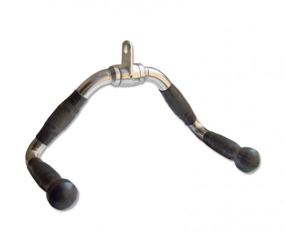 Wide rowing handle with ergonomic rubber grips
