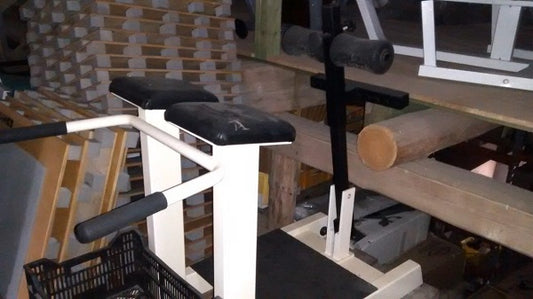 Galaxy Hyperextension / Rückenstrecker, Weiß, gebraucht