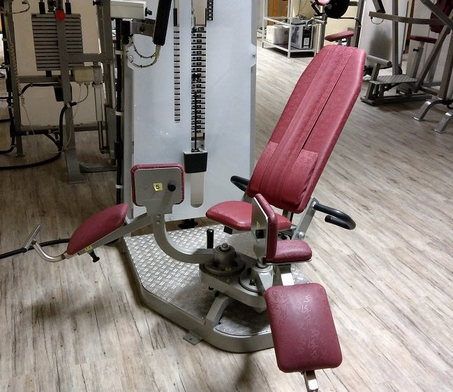 RMA Abduktoren / Adduktoren Kombimaschine 2 in 1, Silber, gebraucht - überholter Zustand