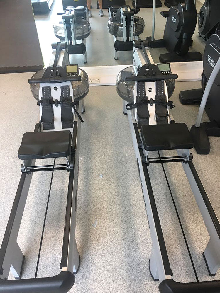 WaterRower M1 Hirise rowing machine, water tank, 18-24 months old, used, B-stock, display item, similar to Lorise, very good condition