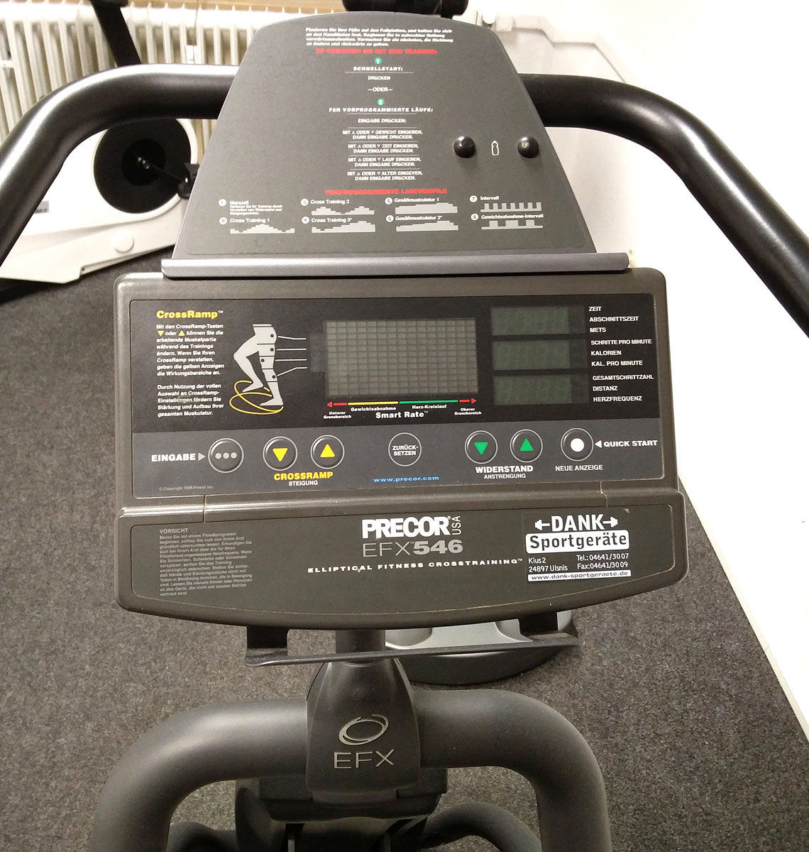Precor Crosstrainer EFX556, gebraucht