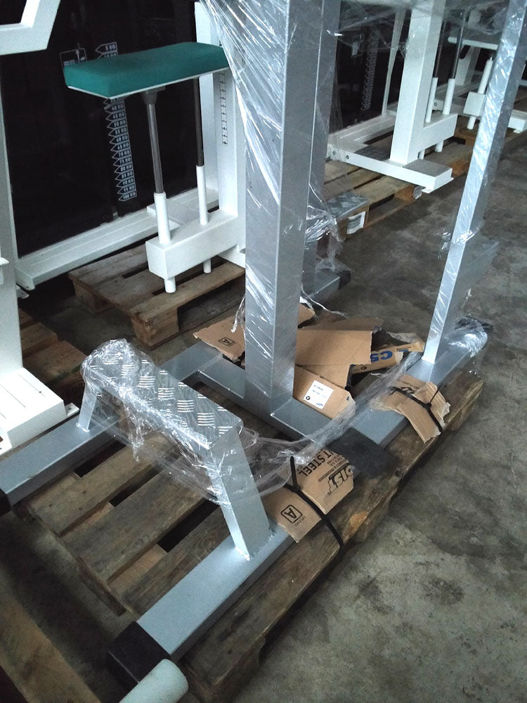 Pull-up, dip, leg raise, ab station, tri machine, silver, sturdy, used