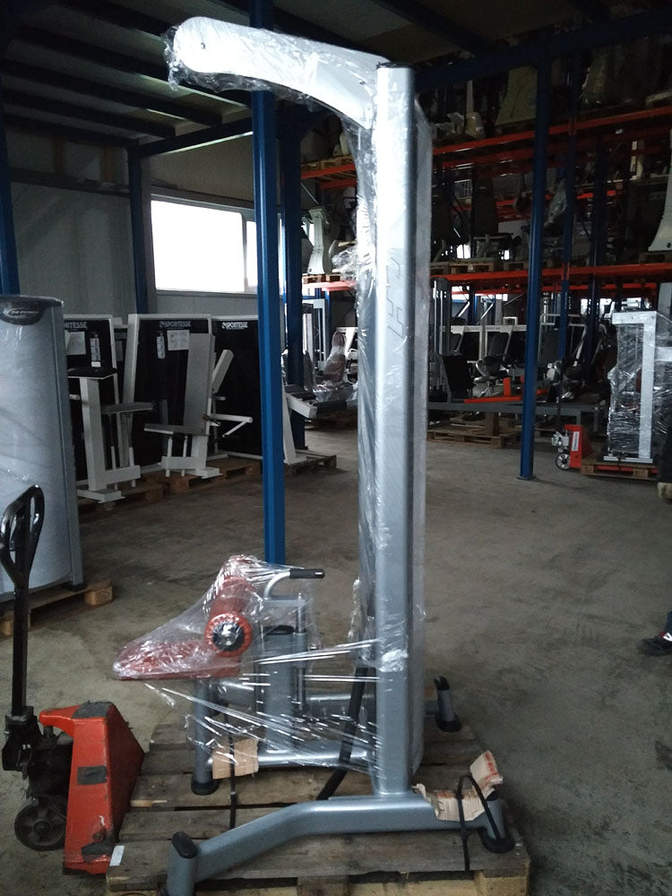 BH Fitness Latzug / Lat Pull Down, 110kg Gewichtsblock, Silber, Strength Line, gebraucht