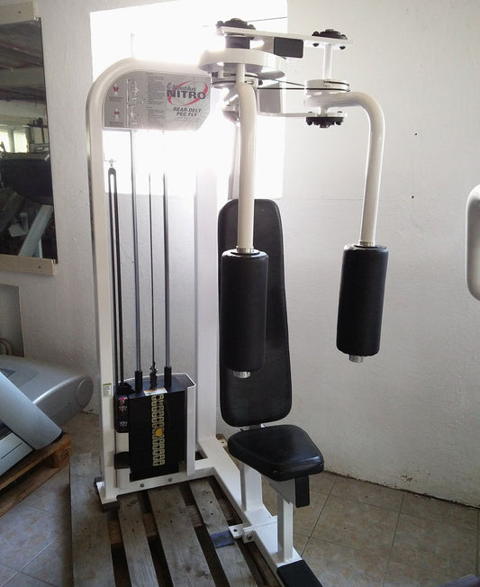 Nautilus Nitro Butterfly und Butterfly Reverse, Kombigerät, Weiß, gebraucht