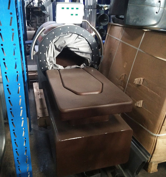 Vacufit Gefäßtraining, Polsterfarbe Braun, - gebraucht