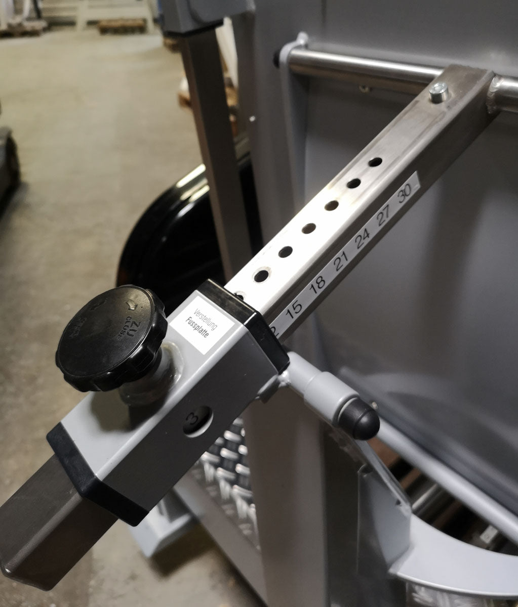 Physio&Sports Funktionsstemme, MPG, Reha, Beinpresse verstellbar, Pro Line, Silber, gebraucht - überholter Zustand