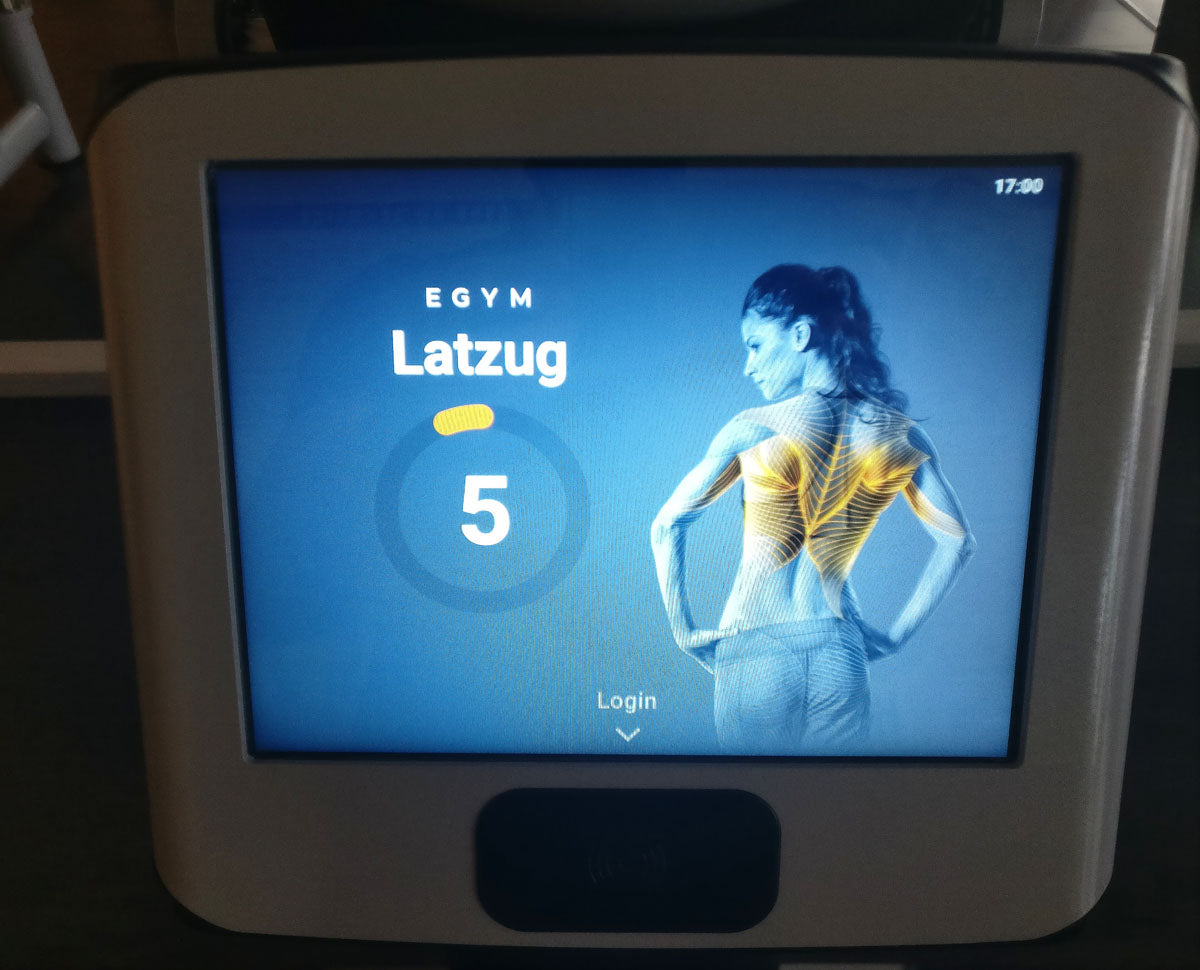 eGym 7-unit strength circuit, 7 strength machines, including software, logistics, setup, all-inclusive package, built in 2014, used - refurbished condition