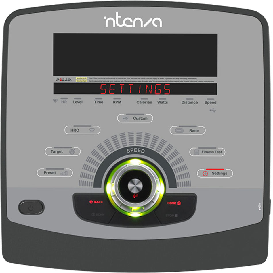 Intenza Ergometer 550 UBi, LED Display, gebraucht - überholter Zustand