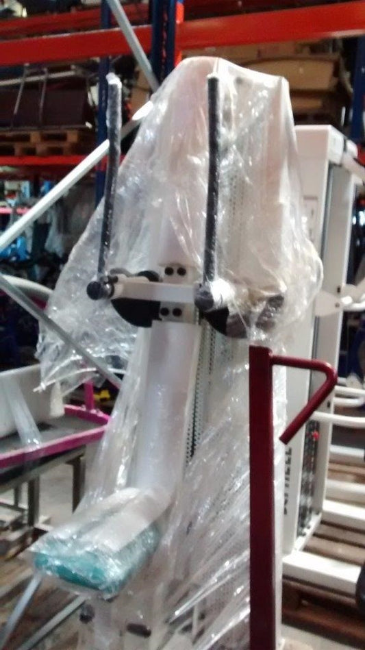 Jimsa CrossOver sitzend, Schulter Adduktion Übung, Weiß, NEU