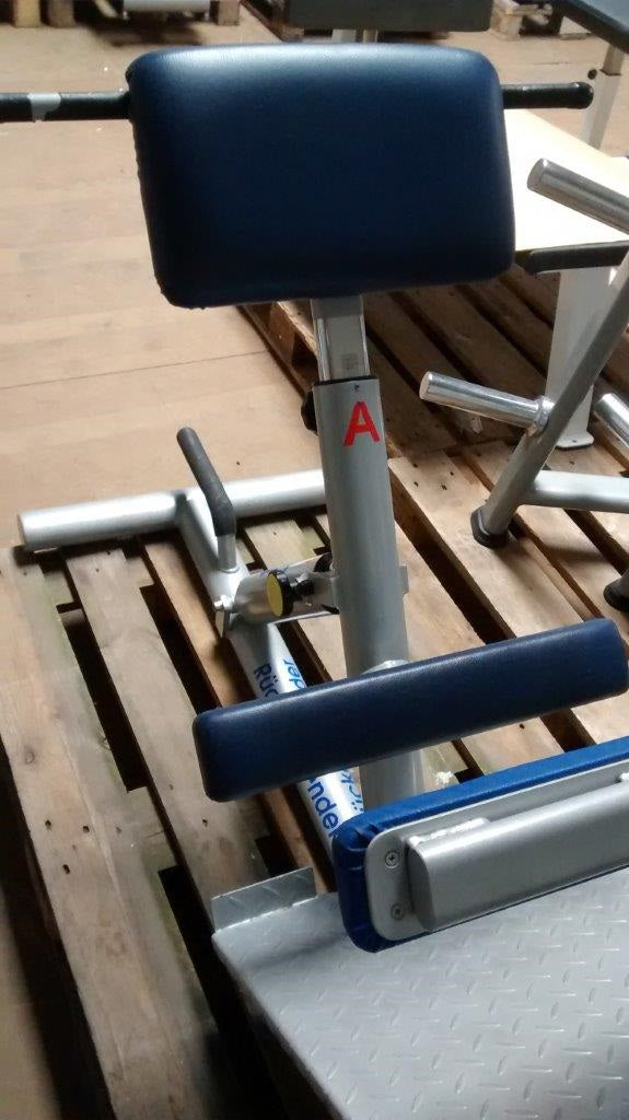 Kaphingst Hyperextension 45 degrees / back extension, silver, adjustable, used