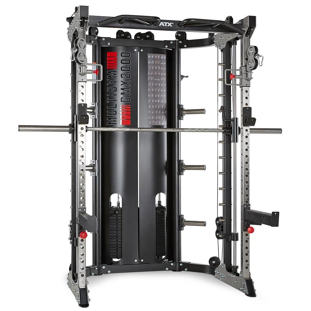 ATX Multigym GMX-2000 mit 2 x 90 KG Steckgewichten und Beinpresse