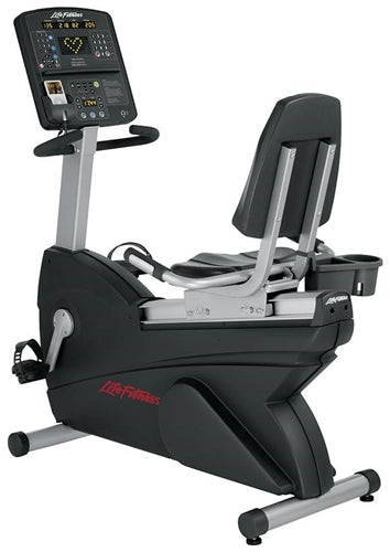 Life Fitness Recumbent, Liegeergometer, Integrity Serie, LED Konsole, gebraucht - überholter Zustand