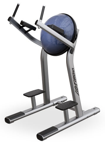 Life Fitness Bosu Ball Beinheber Gymnastikball, Leg Raise SLR, Signature Serie, Rahmenfarbe Silber, gebrauchter - überholter Zustand