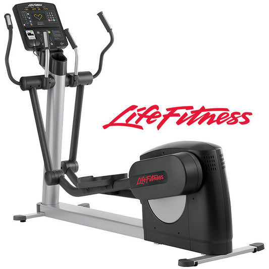 Life Fitness Crosstrainer, Integrity Series, CLSXH, Ellipsentrainer, Farbe Titanium Storm, Ausstellungsstück, 1 Jahr jung, Zustand Neuwertig