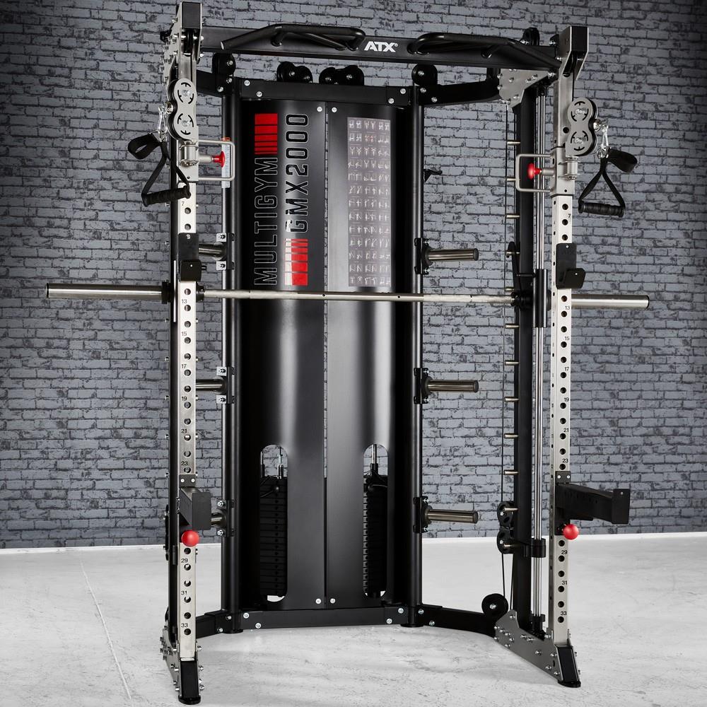ATX Multigym GMX-2000 mit 2 x 90 KG Steckgewichten und Beinpresse