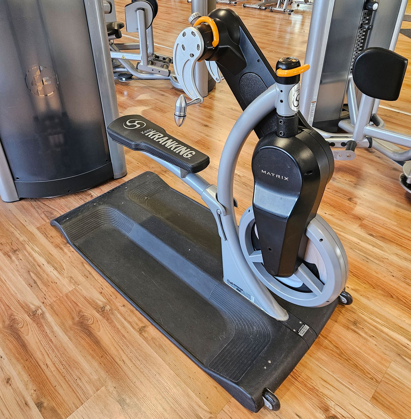 Matrix KrankCycle, Oberkörpertrainer Kranking, Oberkörperergometer, Handergometer, Cardiotraining für Arme und Schulter, gebraucht - überholter Zustand