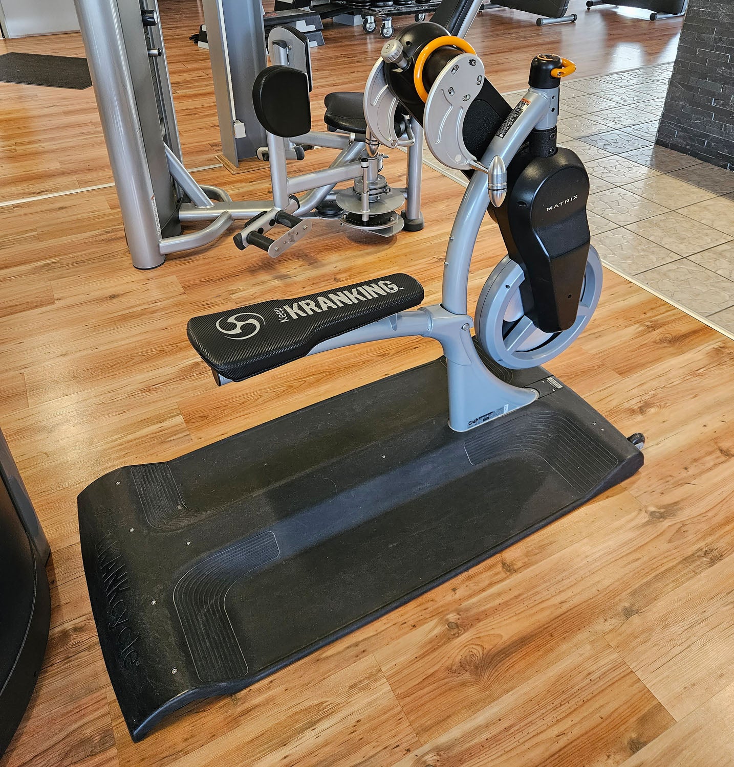 Matrix KrankCycle, Oberkörpertrainer Kranking, Oberkörperergometer, Handergometer, Cardiotraining für Arme und Schulter, gebraucht - überholter Zustand