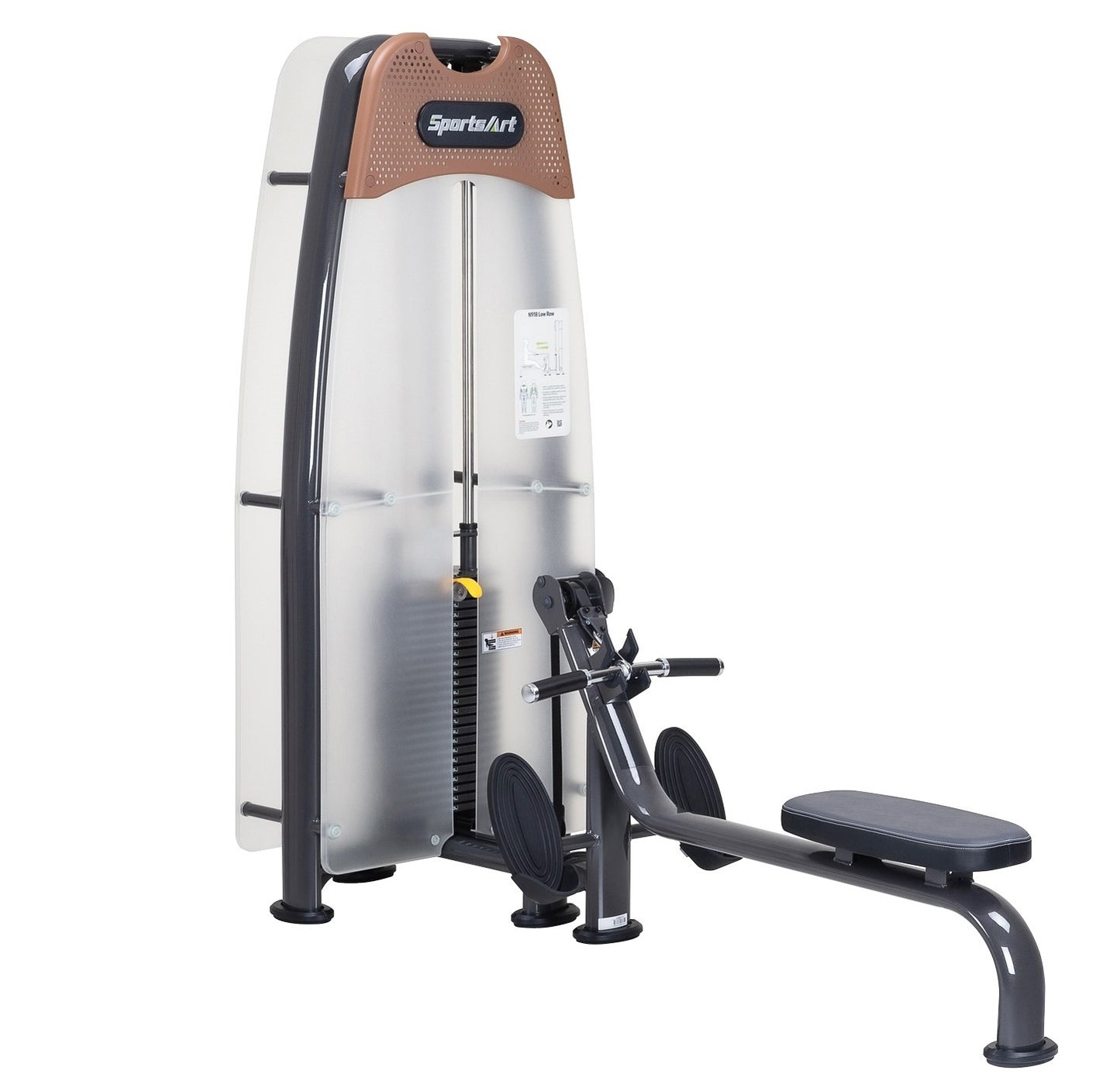 Sportsart Low Row, Lat-Bodenzugstation N918