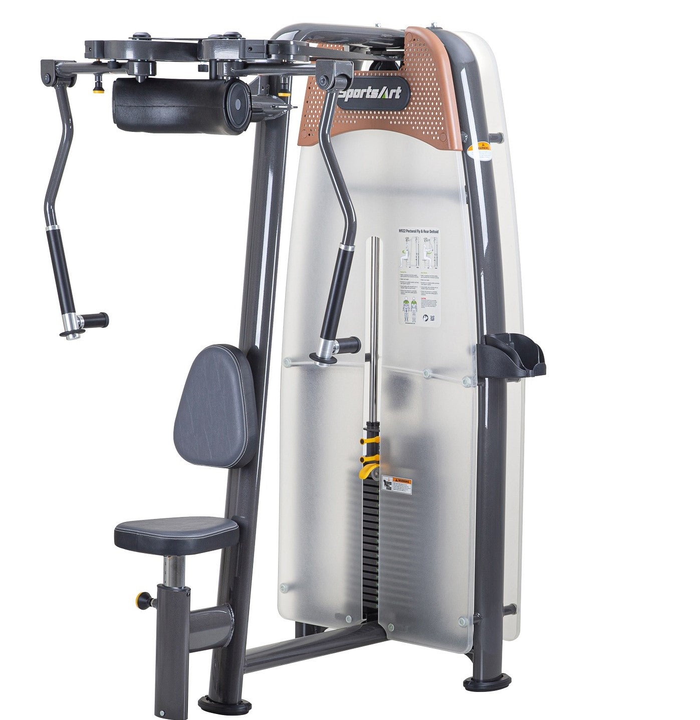 Sportsart Independent Pec Fly/Rear Delt, Lat-Press-Back (Butterfly comb.) N922