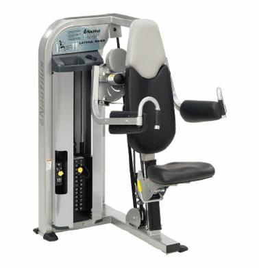 Nautilus Nitro Plus Lateral Raise, Silver, used